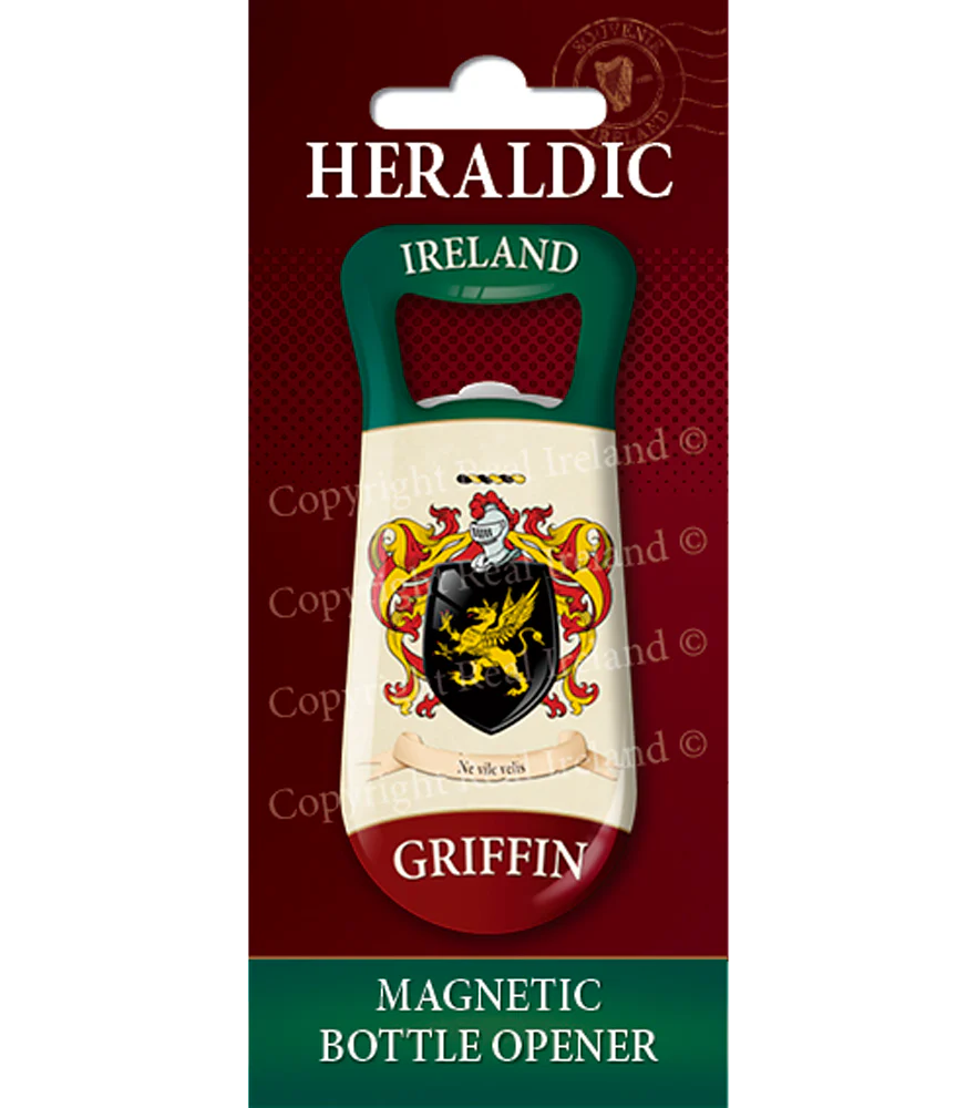 Griffin Heraldic Fridge Magnet Bottle Opener