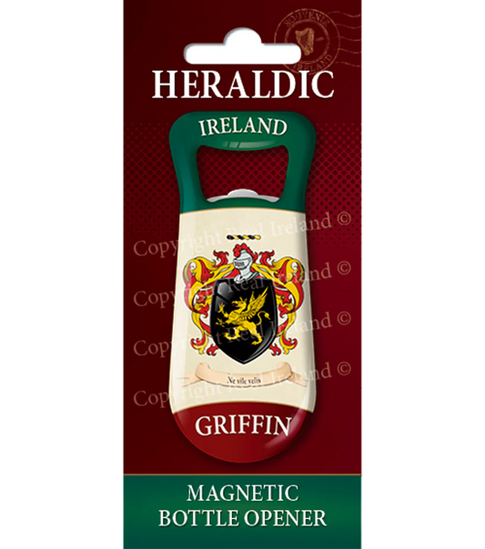 Griffin Heraldic Fridge Magnet Bottle Opener