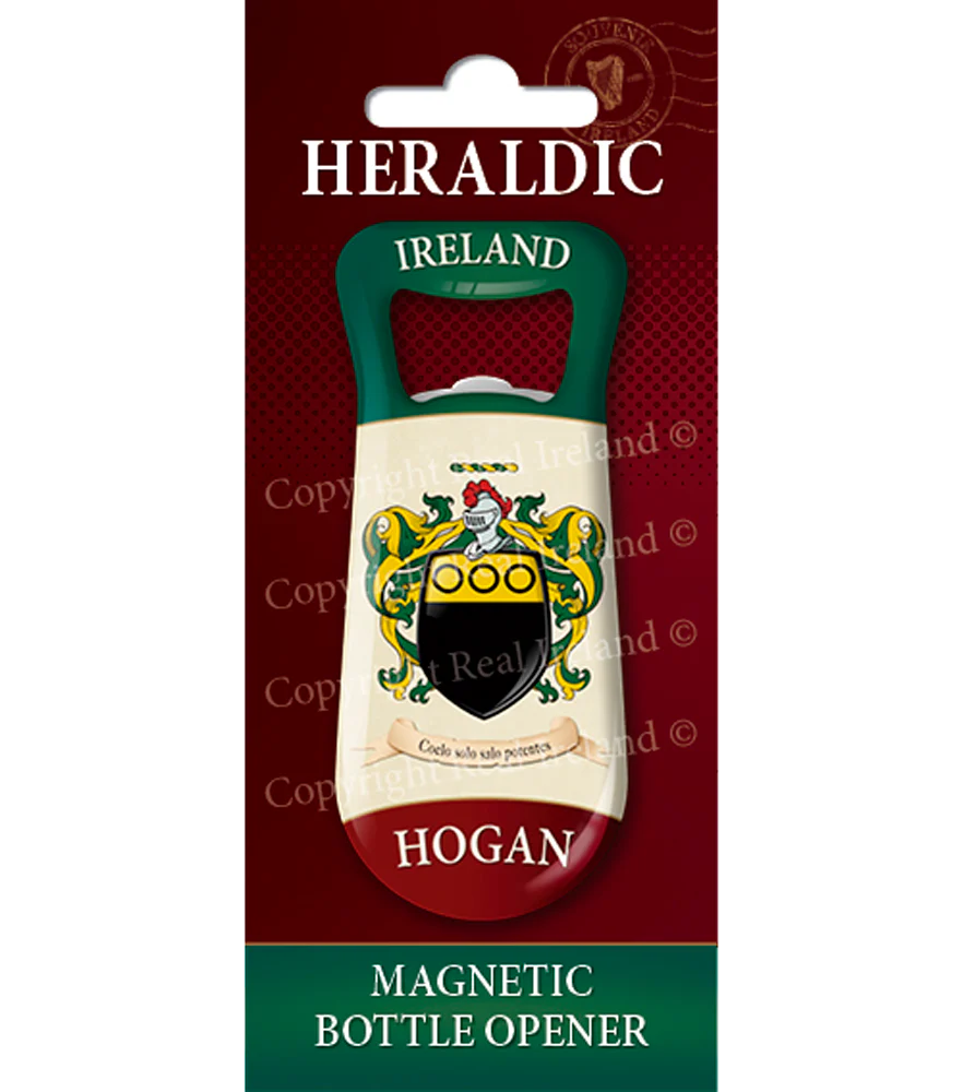 Hogan Heraldic Fridge Magnet Bottle Opener