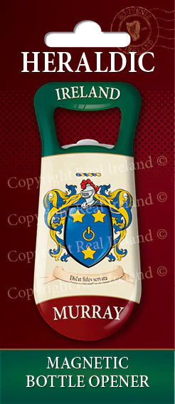 Murray Heraldic Fridge Magnet Bottle Opener