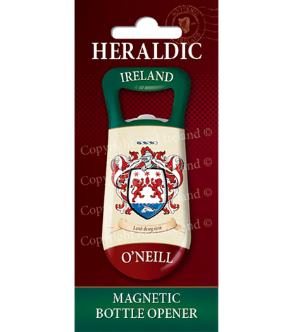 O' Neill Heraldic Fridge Magnet Bottle Opener