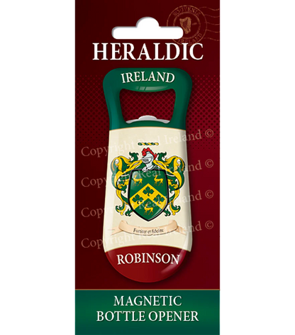Robinson Heraldic Fridge Magnet Bottle Opener