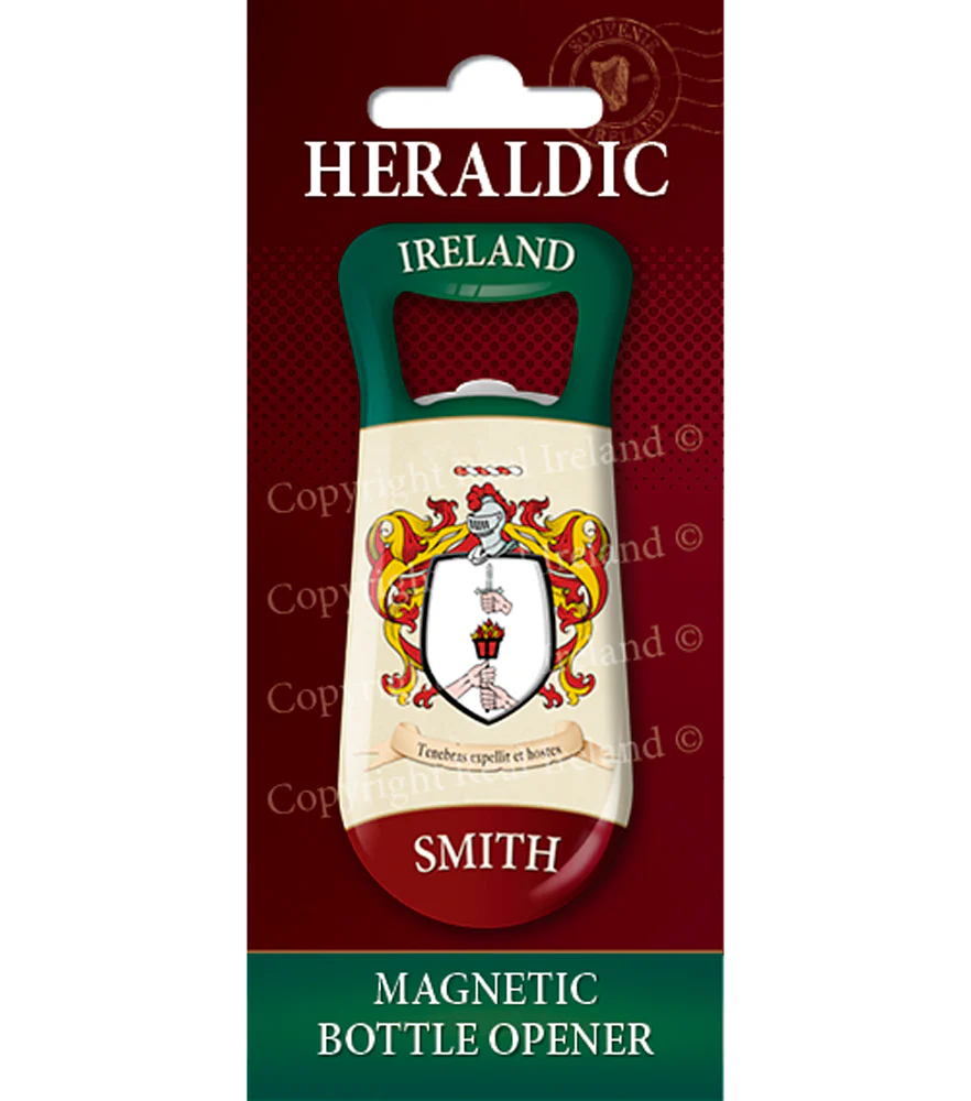 Smith Heraldic Fridge Magnet Bottle Opener