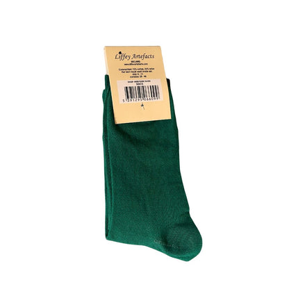 Irish Music Sheep Socks Green