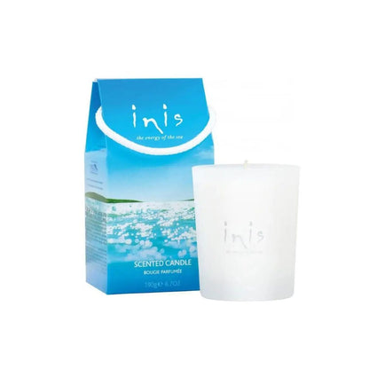 Inis 0cean Scented White Candle