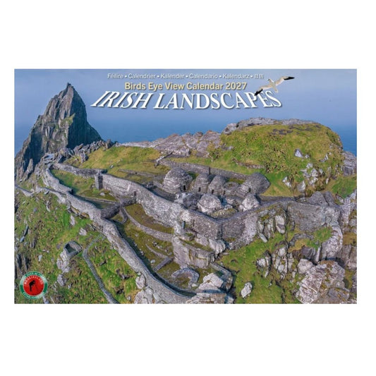Irish Landscapes Calendar 2027 Birds Eye View