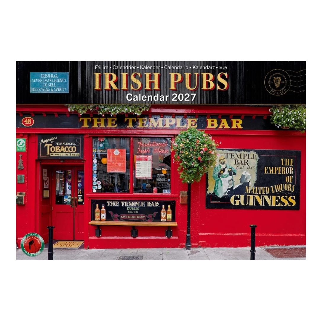 Irish Pubs Calendar 2027