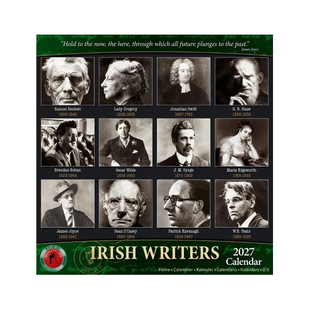 Irish Writers Calendar 2027