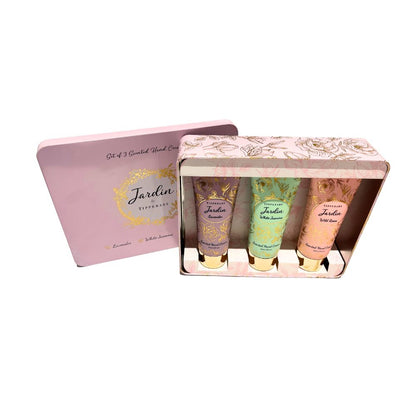 Tipperary Crystal Jardin Hand Cream Gift Tin Set of 3