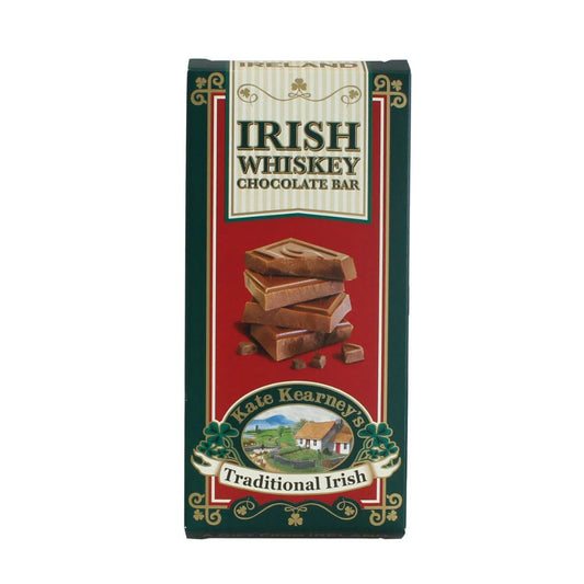 Kate Kearney's Traditional Irish Whiskey Chocolate Bar 100g