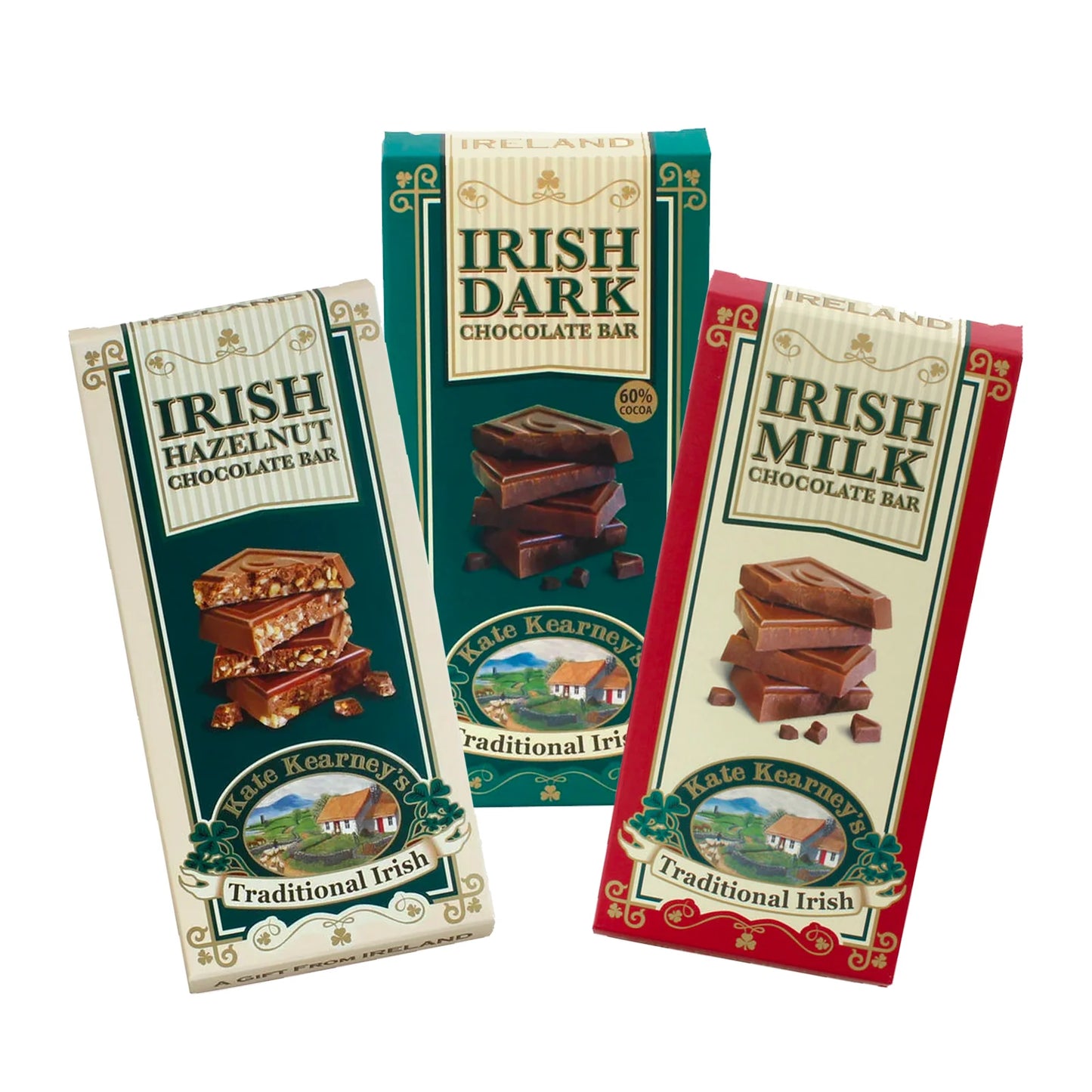 Kate Kearney's Traditional Irish Hazelnut Chocolate Bar 100g