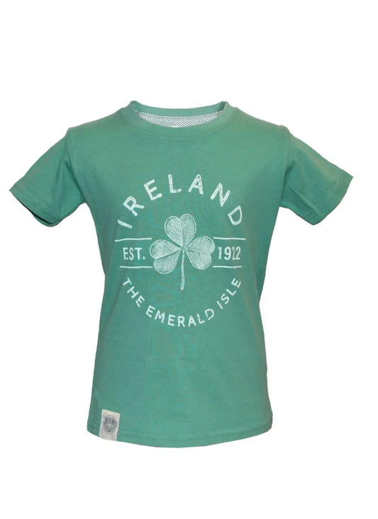 Kids Ireland Est. 1922 Shamrock T-Shirt
