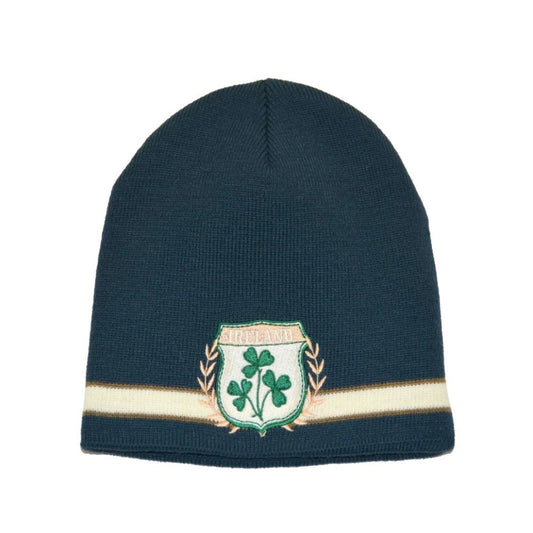 Lansdowne Sports Official Collection Bottle Green Crest Knit Beanie
