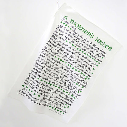 A Mother's Letter Kitchen Tea Towel