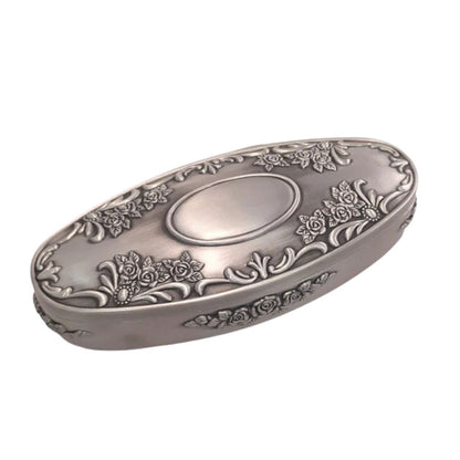 Mullingar Pewter Oval shaped Jewellery Box Range