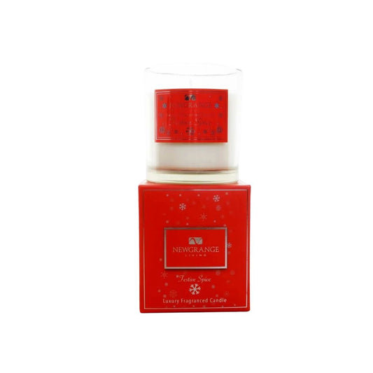 Newgrange Festive Spice Fragranced Christmas Candle in Gift Box