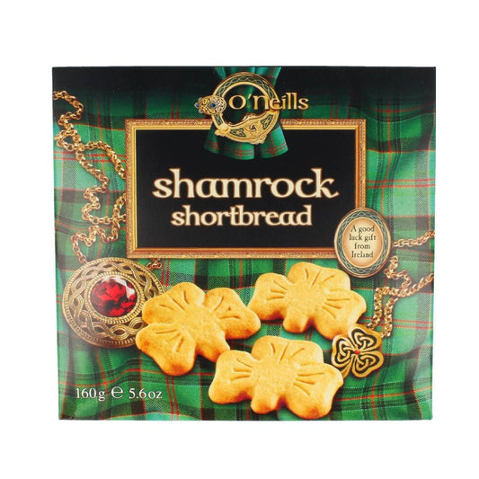 O'Neill's Shamrock Shaped Irish Butter Shortbread 160g
