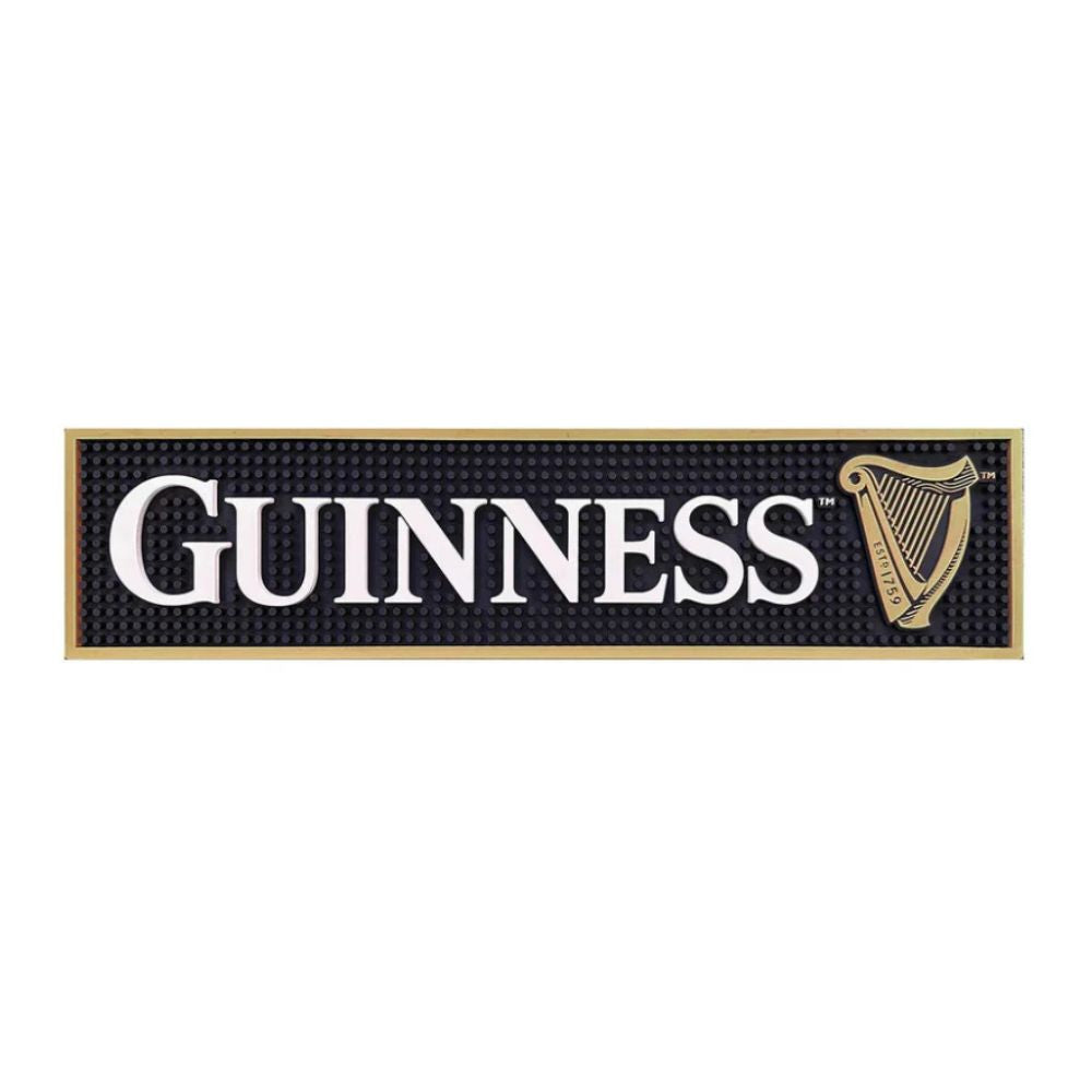 Official Guinness PVC Bar Mat with Harp Logo