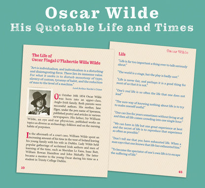Oscar Wilde: His Quotable Life and Times Book