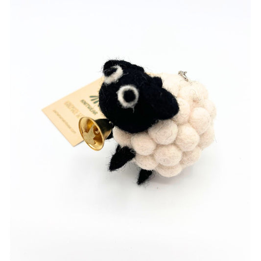 Pachamama Tessa Bobbly Lamb Keyring with Bell
