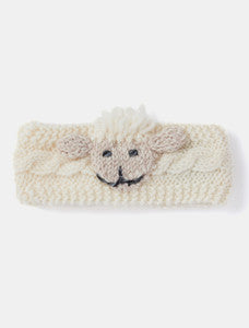 Aran Woollen Mills- Hand Knitted Babies Sheep Headband