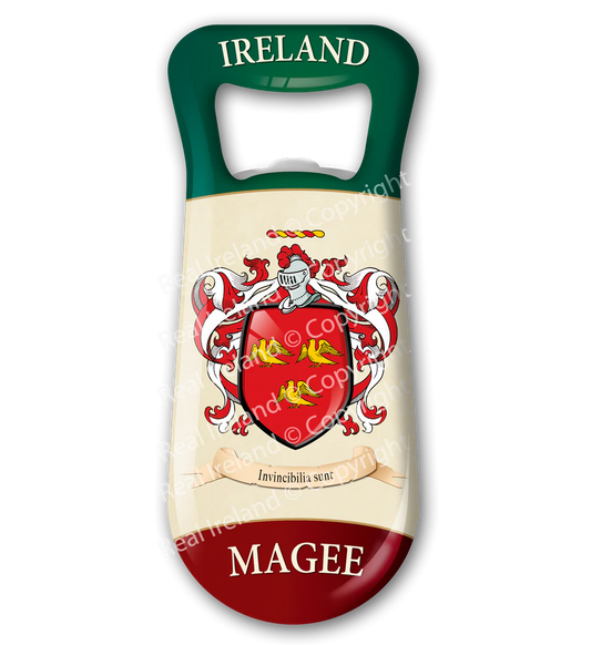 Maggee Heraldic Fridge Magnet Bottle Opener