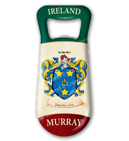 Murray Heraldic Fridge Magnet Bottle Opener