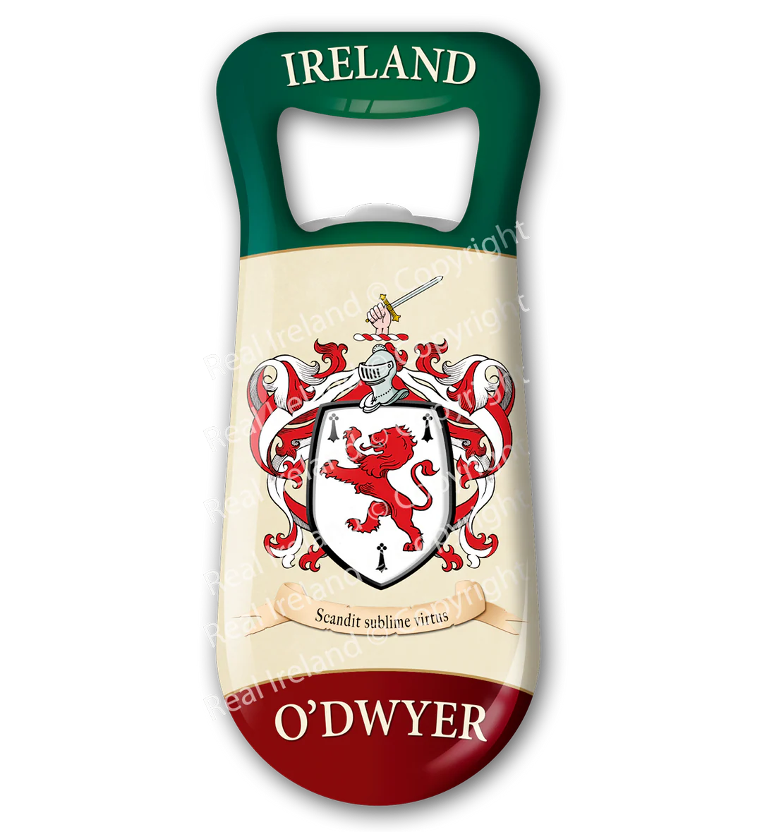 O' Dwyer Heraldic Fridge Magnet Bottle Opener