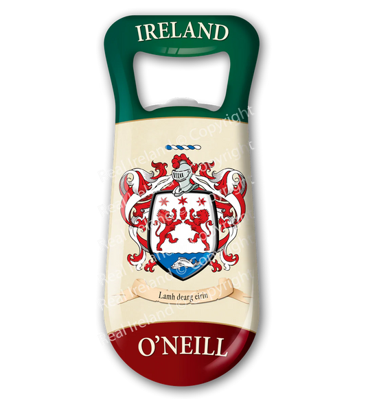 O' Neill Heraldic Fridge Magnet Bottle Opener