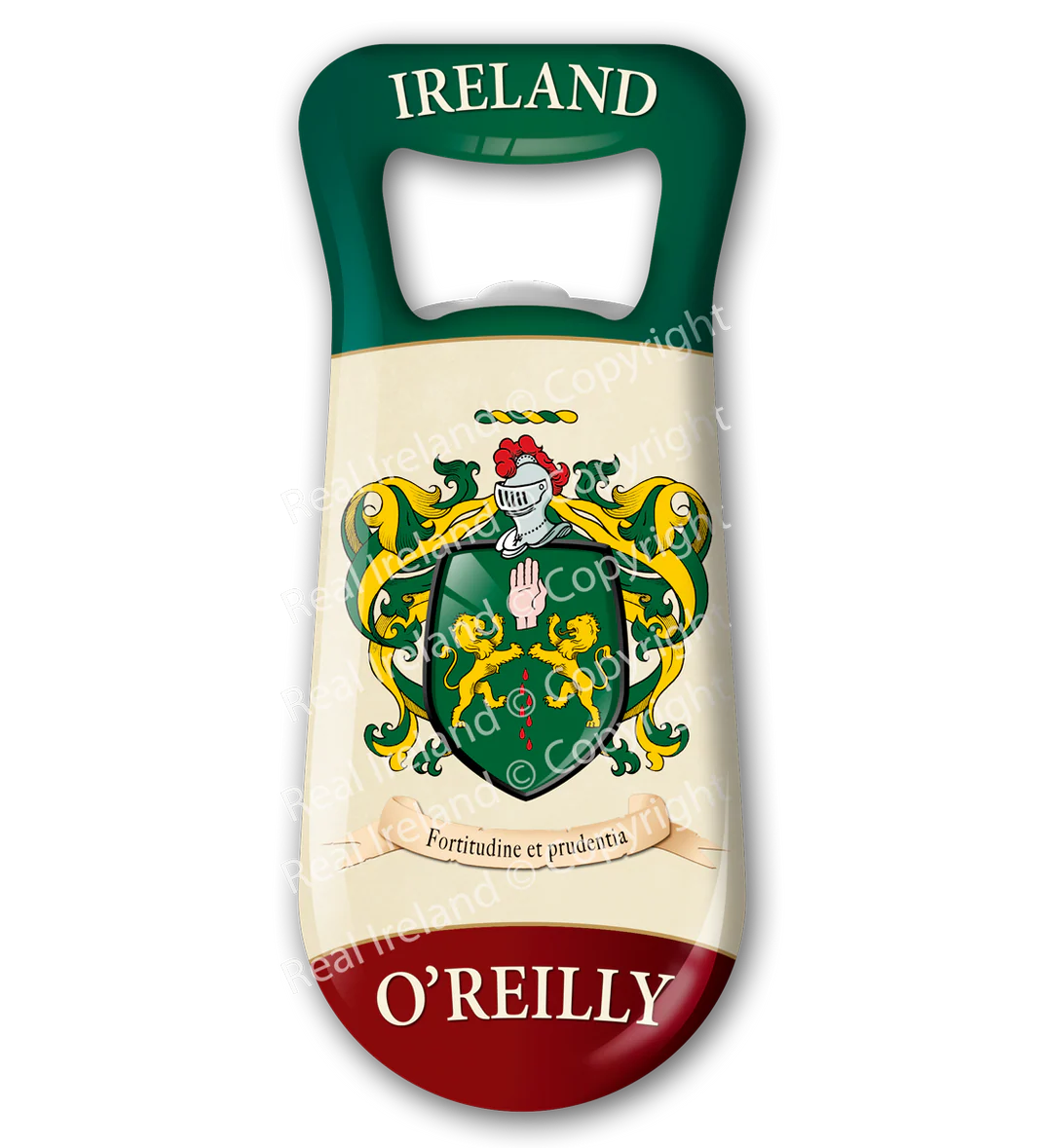 O' Reilly Heraldic Fridge Magnet Bottle Opener