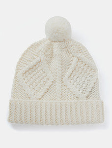 Aran Woollen Mills Hand Knitted Kids Ski Hat