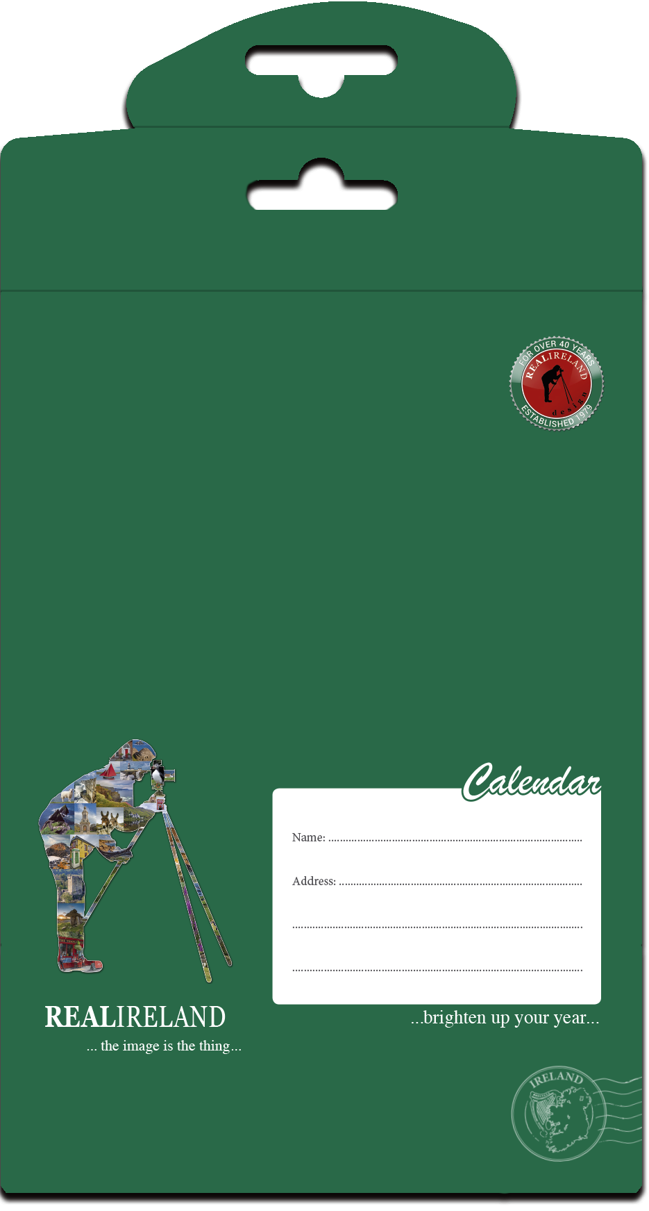 Slim Scenic Ireland Calendar 2027