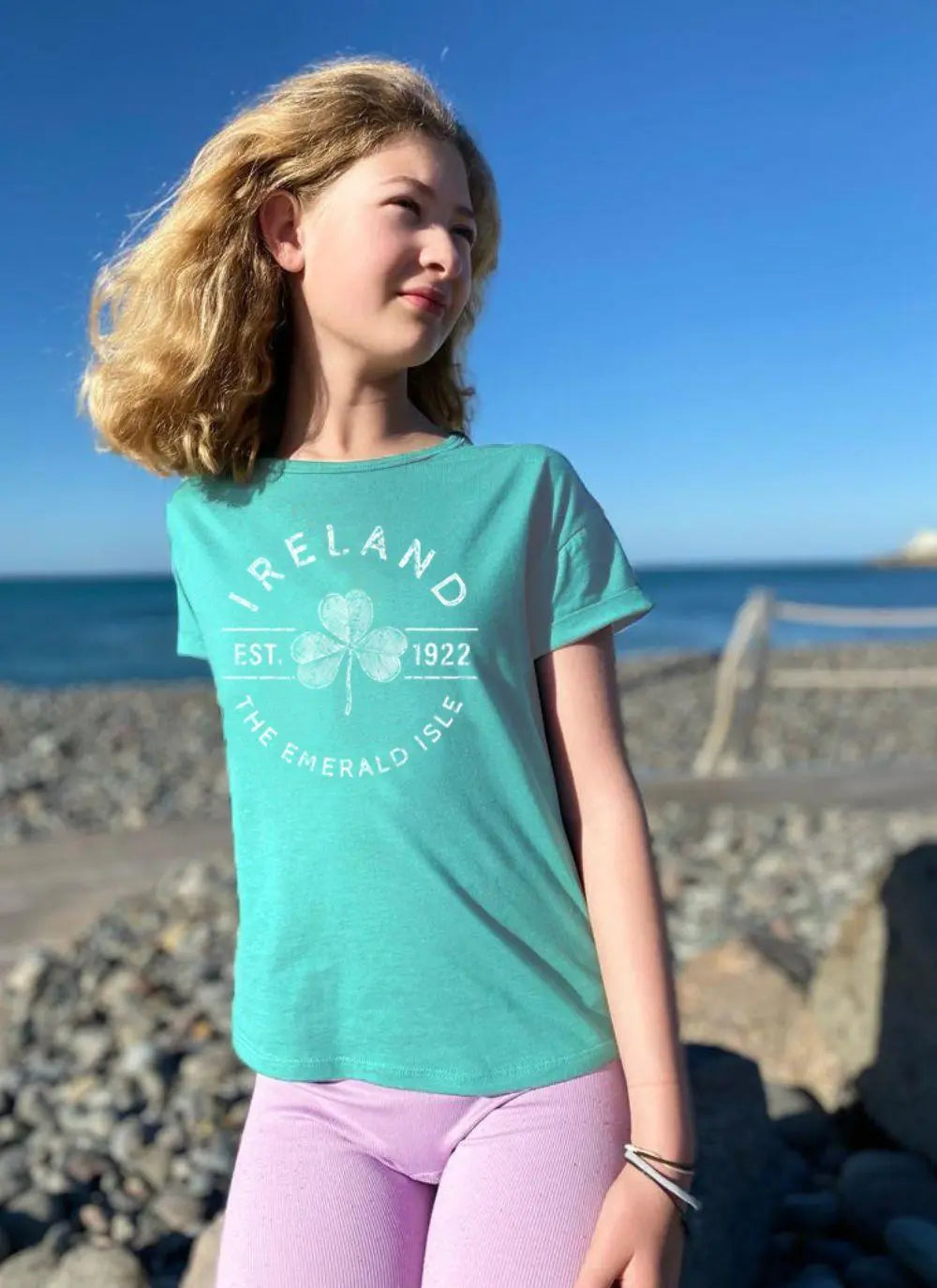 Kids Ireland Est. 1922 Shamrock T-Shirt