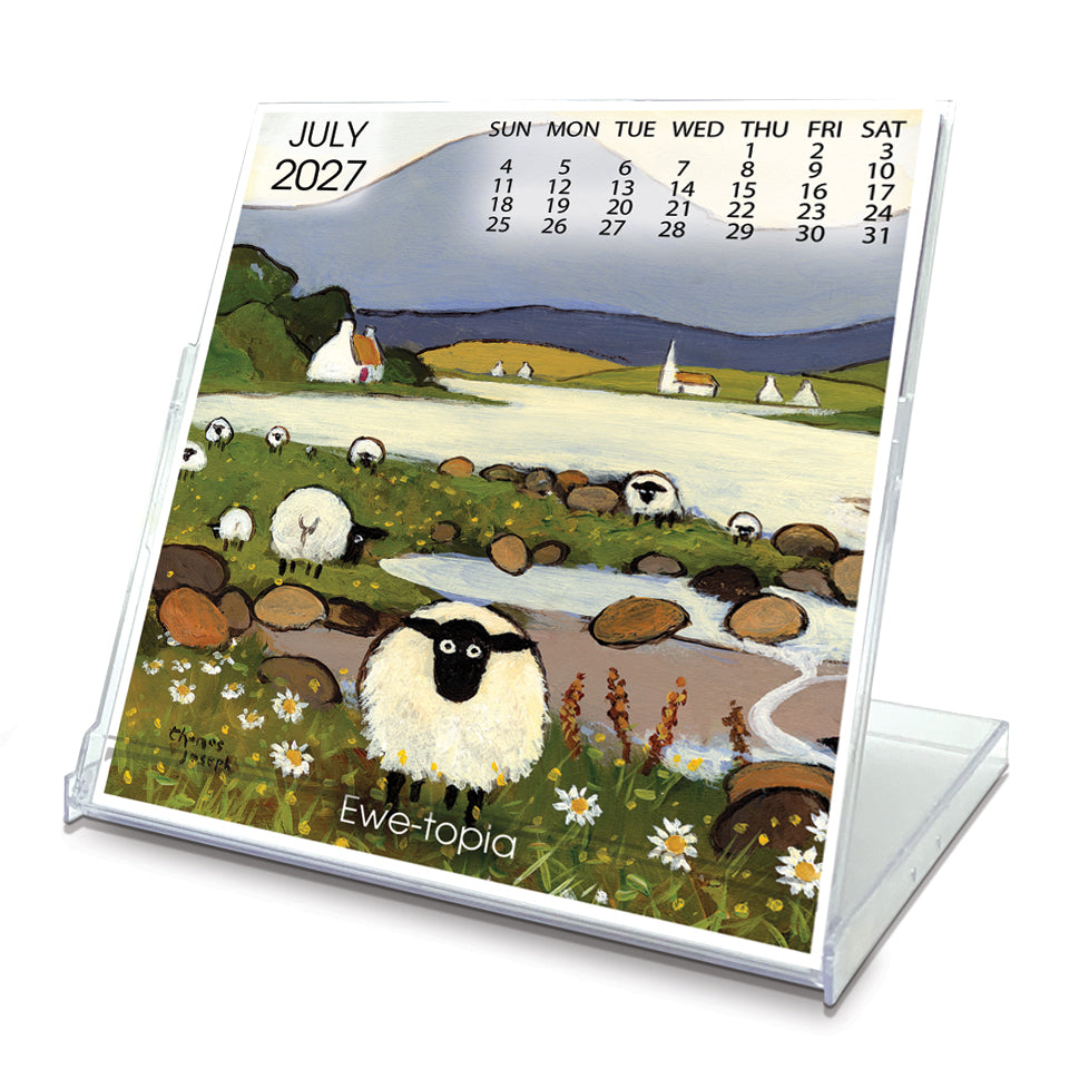 2027 Desk Calendar