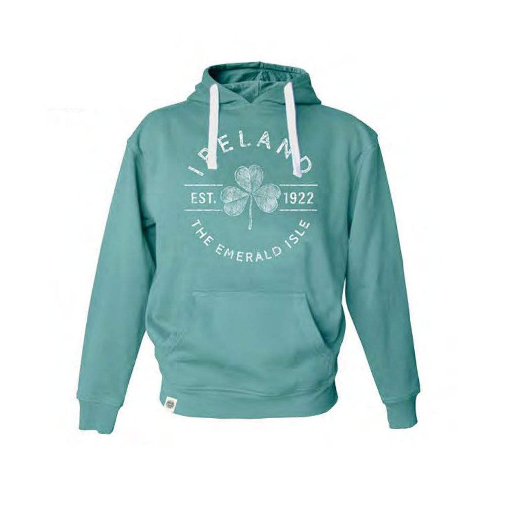 Unisex Ireland Est. 1922 Shamrock Hoodie