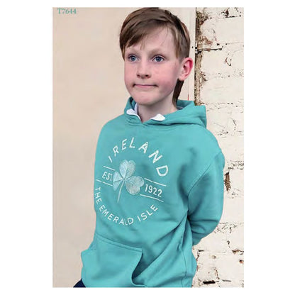 Unisex Ireland Est. 1922 Shamrock Hoodie
