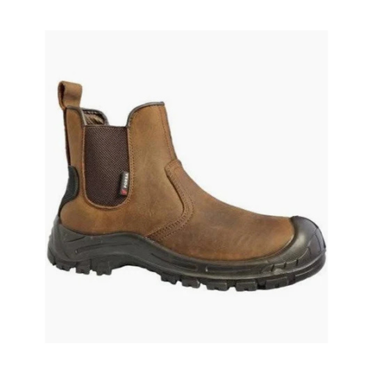 Forza S1P SRC Hawk Brown Leather Safety Dealer Boot