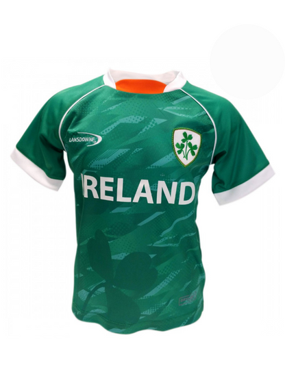 Lansdowne Kids Ireland Emerald Green Performance T-Shirt