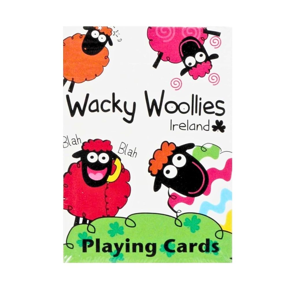 Wacky Woolies Irish Sheep Playing Cards