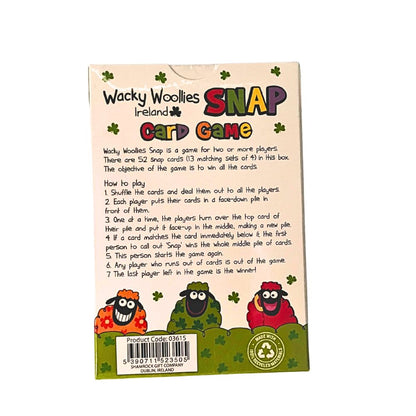 Wacky Woolies Irish Sheep Snap Card Game