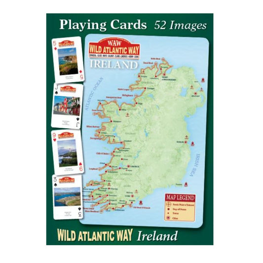 Wild Atlantic Way Ireland Playing Cards - 52 images