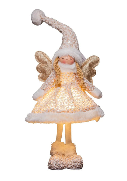 The Grange Collection Sitting Gold Fairy with Light Up Body