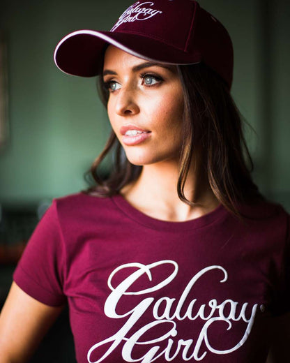 Galway Girl Burgundy Women's Baseball Cap