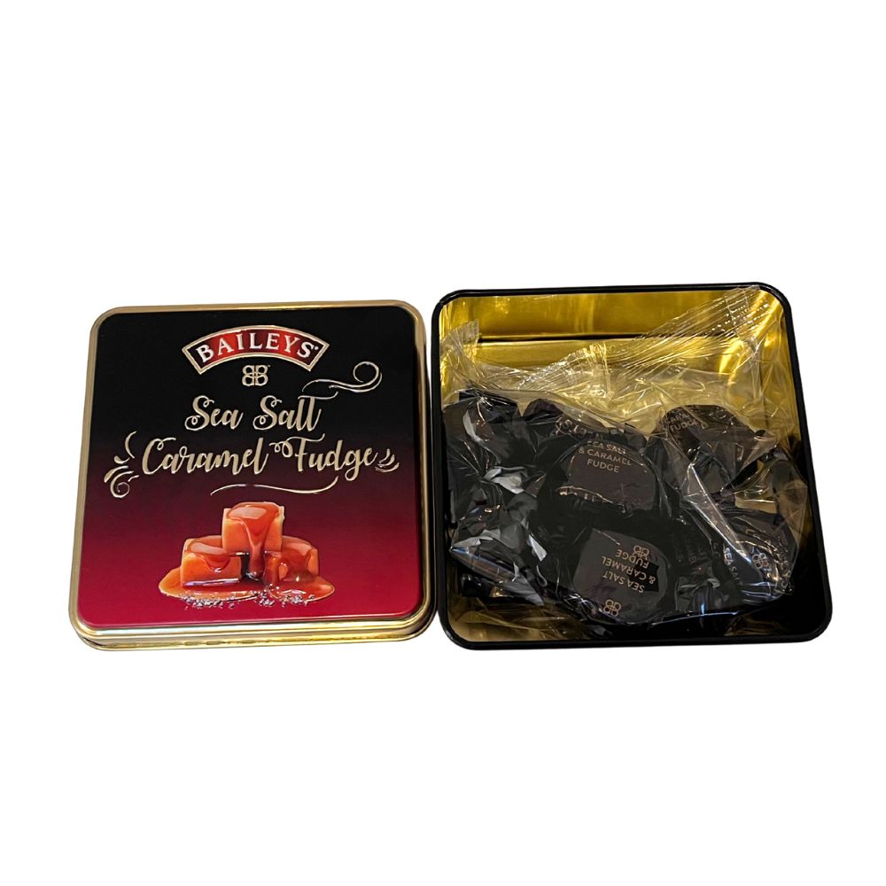 Baileys Luxury Sea Salt Caramel Fudge in Tin 100g