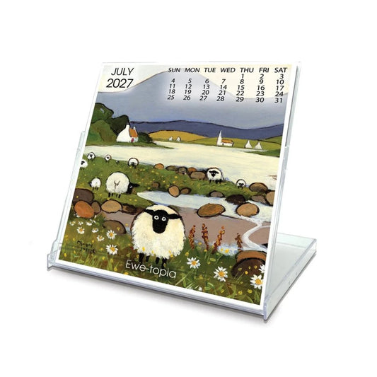 2027 Irish Desk Calendar by Tomas Joseph