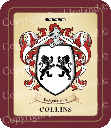 Collins Heraldic Coasters 2 Pack
