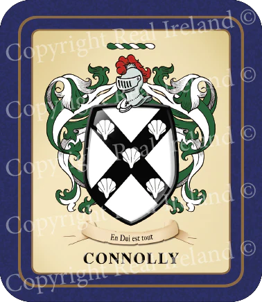 Connolly Heraldic Coasters 2 Pack