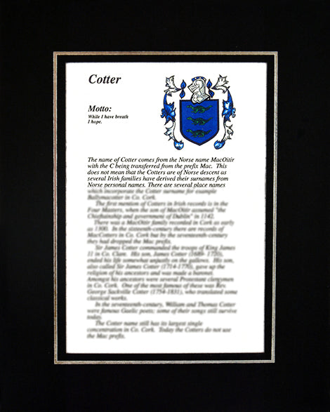 Cotter