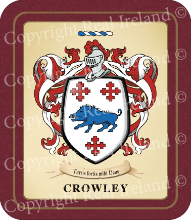 Crowley Heraldic Coasters 2 Pack