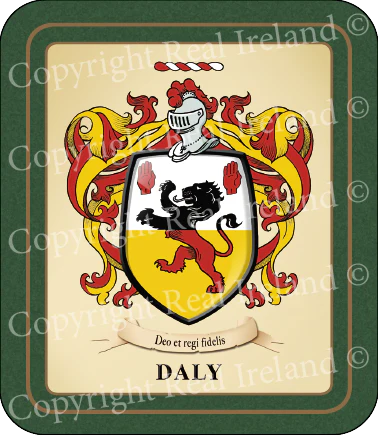 Daly Heraldic Coasters 2 Pack